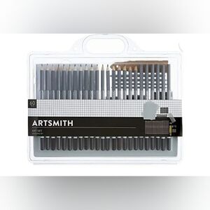60 Piece ARTSMITH Art Set